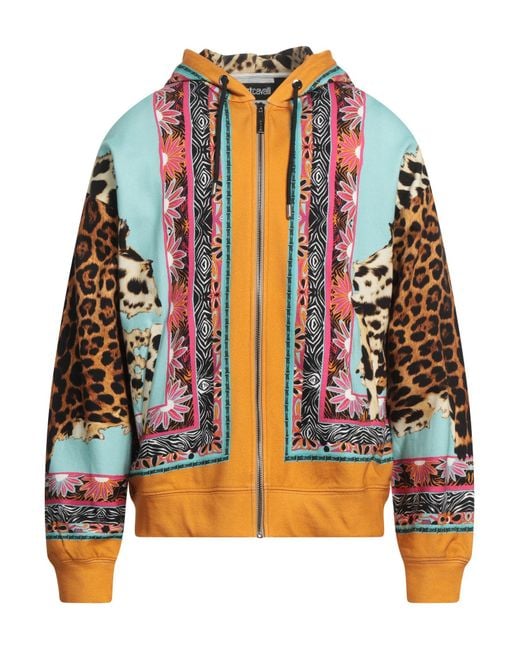 Just Cavalli Orange Sweatshirt for men