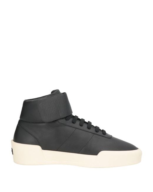 Fear Of God Black Sneakers Leather for men