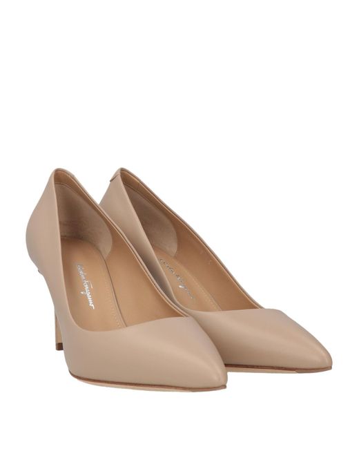 Ferragamo Natural Pumps