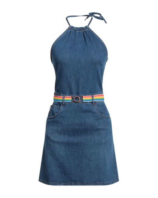 Love Moschino Blue Mini Dress