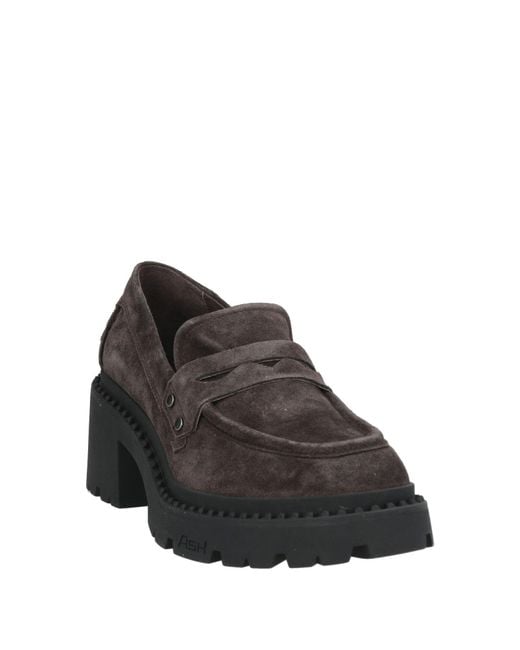 Ash Black Loafers Leather