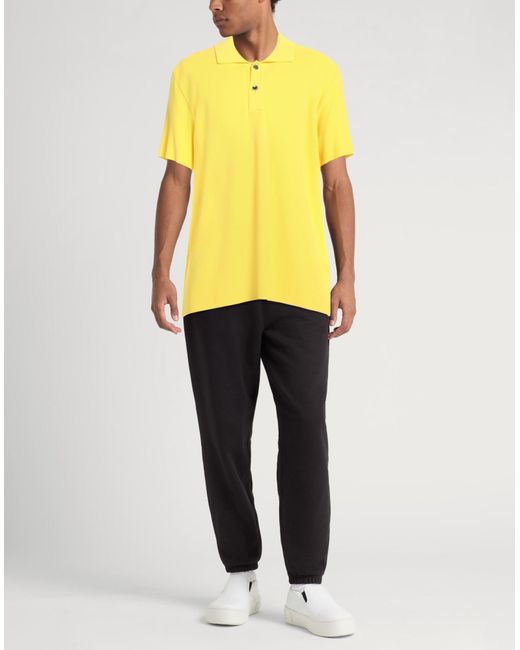 Jacquemus Yellow Polo Shirt for men