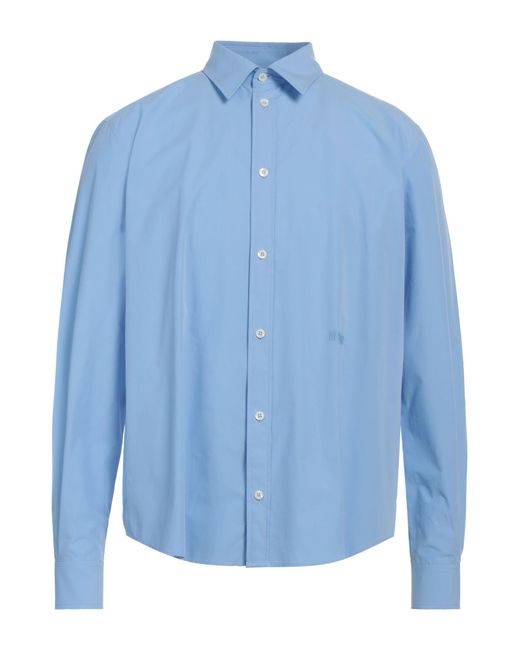 MSGM Blue Shirt for men