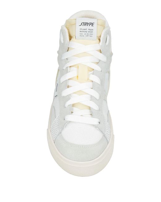 Strype White Trainers for men