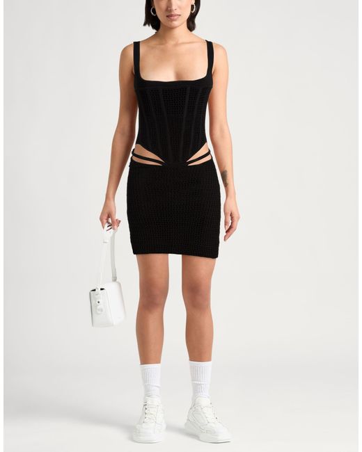 Dion Lee Black Mini Dress
