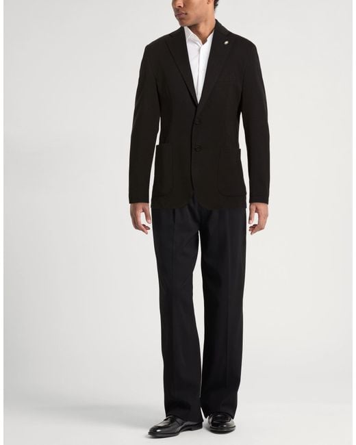 Manuel Ritz Black Blazer for men