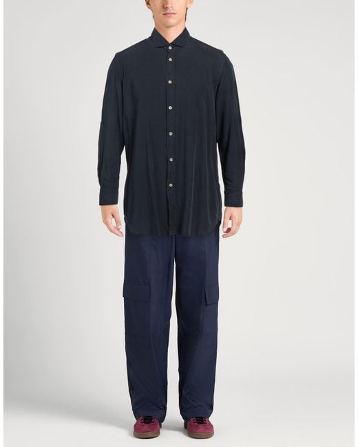 Boglioli Blue Shirt for men
