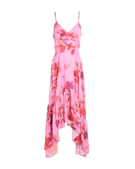 TOPSHOP Pink Maxi Dress