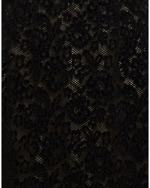 Clips Black Midi Dress Polyester, Elastane