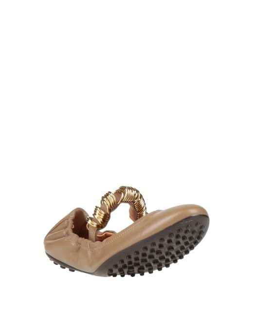Tod's Natural Ballet Flats