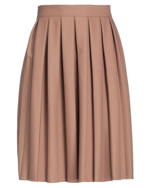 Angela Davis Brown Mini Skirt