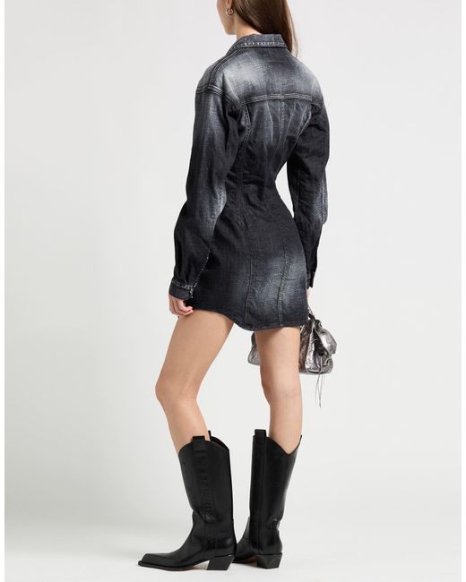 DSquared² Gray Mini Dress