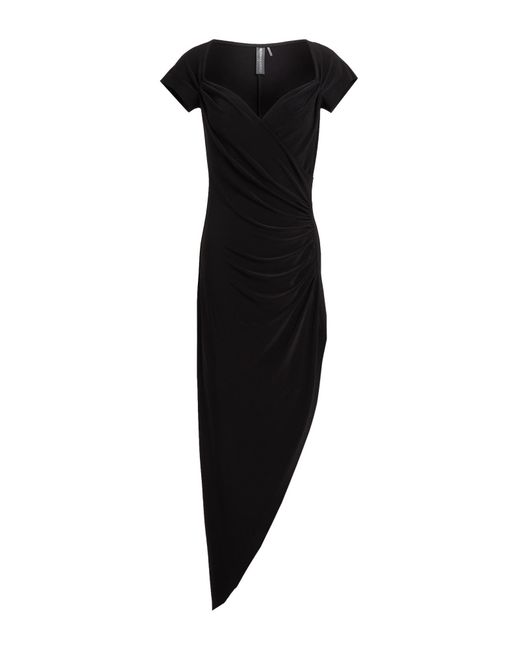 Norma Kamali Black Maxi Dress