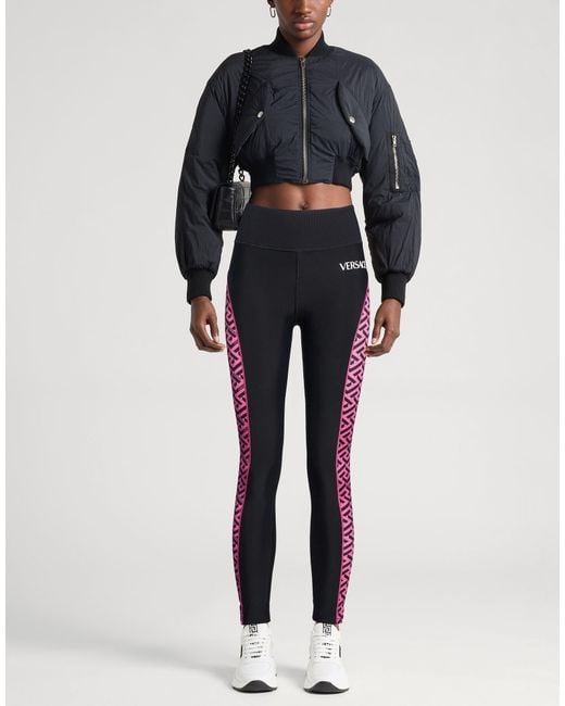 Versace Blue Leggings