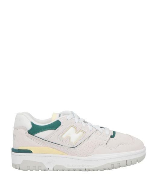 New Balance White Trainers