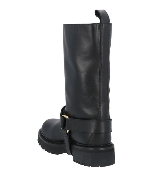 Moschino Black Ankle Boots