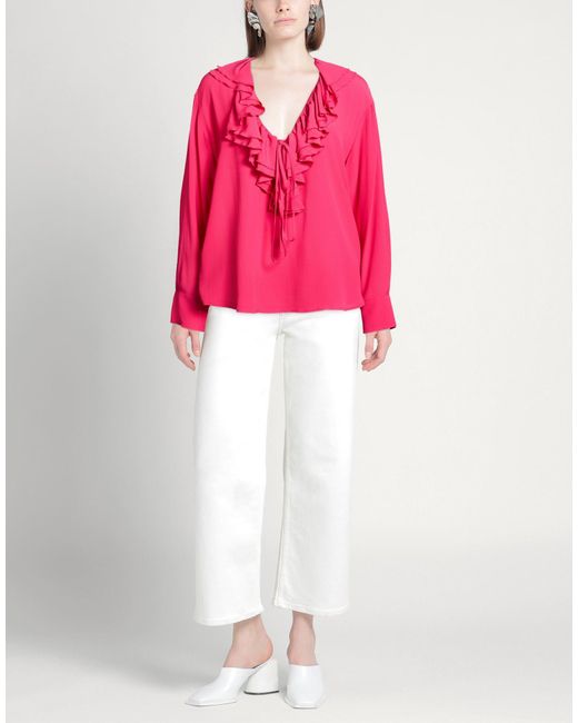 Douuod Pink Top Acrylic, Silk