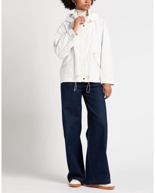 Moorer White Jacket Polyester