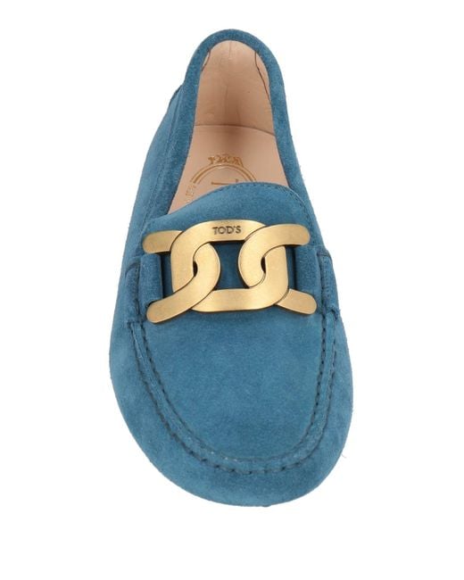Tod's Blue Loafer