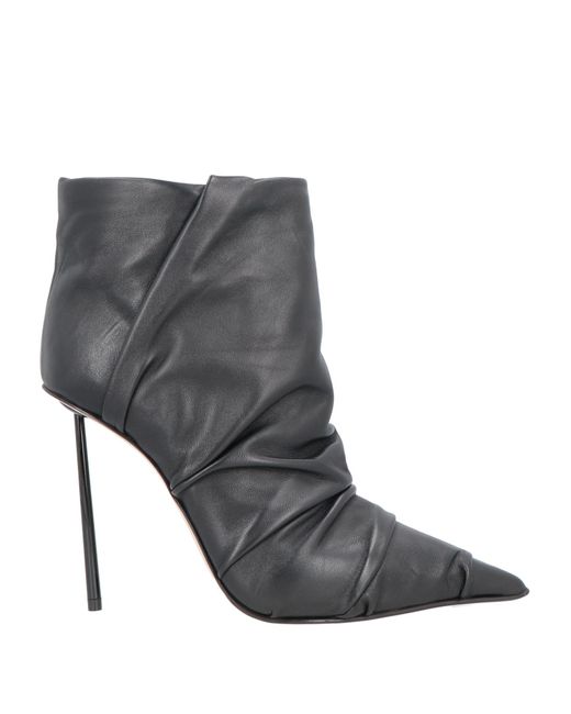 Le Silla Gray Ankle Boots
