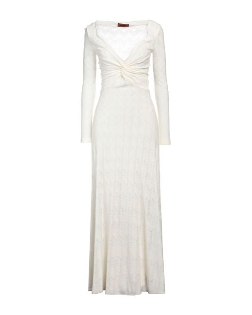 Missoni White Maxi Dress
