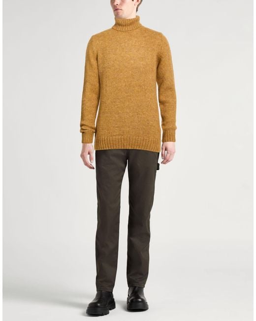 AT.P.CO Yellow Turtlenecks for men