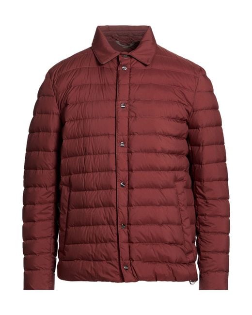 Herno Red Puffers for men