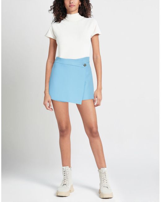 MSGM Blue Shorts & Bermuda Shorts