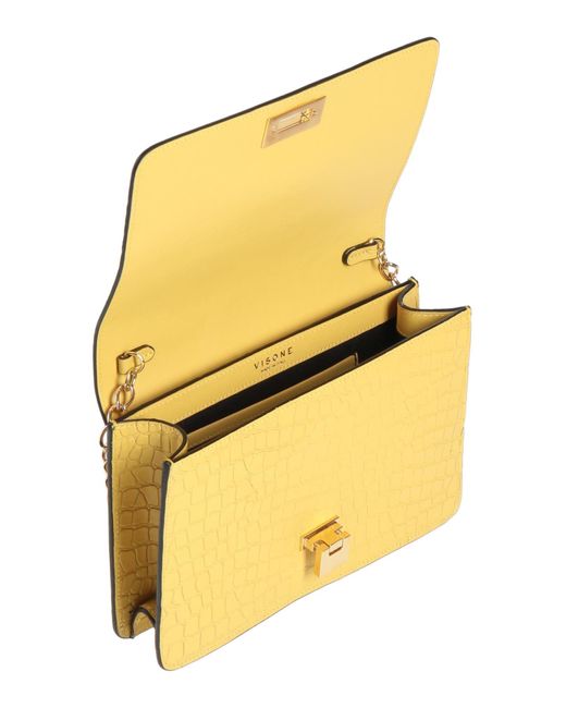 VISONE Yellow Cross-body Bag