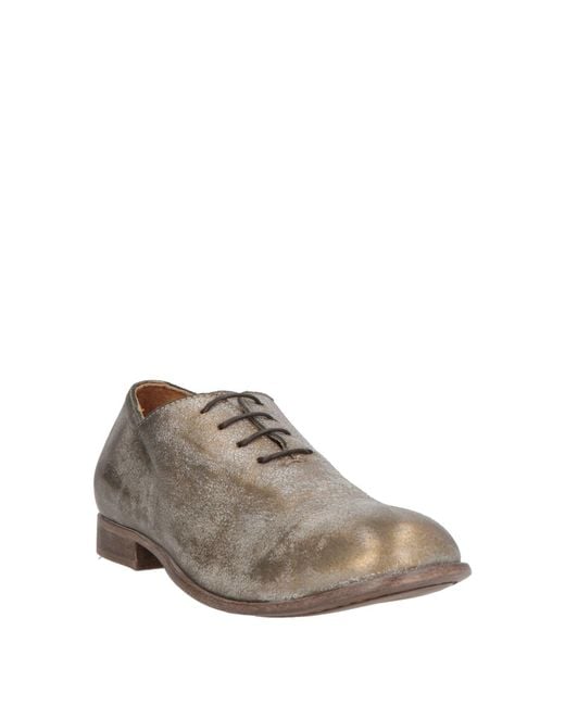 Moma Brown Lace-Up Shoes