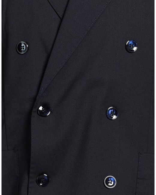 Cruna Blue Blazer Wool, Polyester, Elastane for men