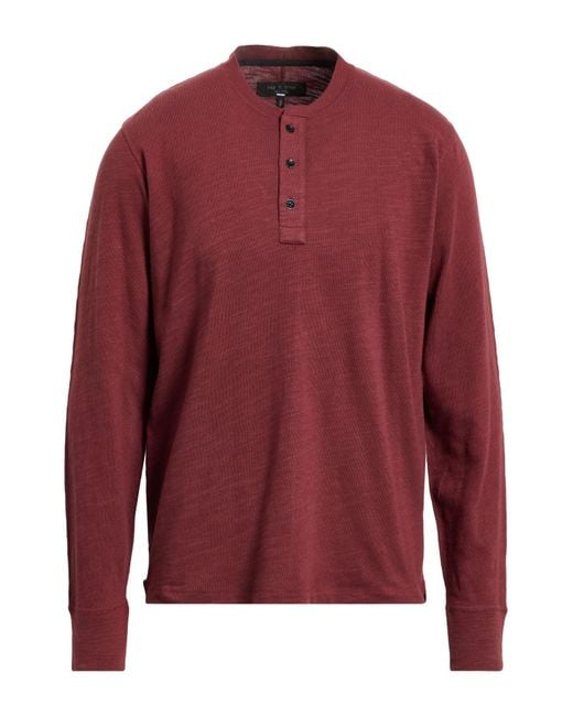 Rag & Bone Red T-Shirt for men
