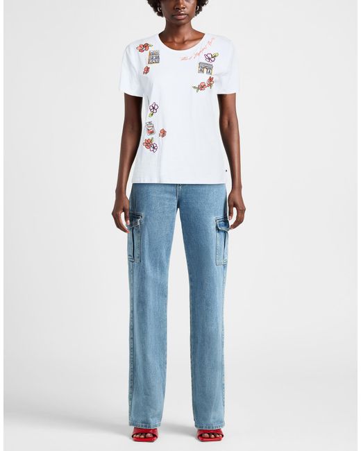 Karl Lagerfeld White T-Shirts