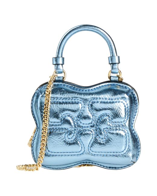 Ganni Blue Cross-Body Bags
