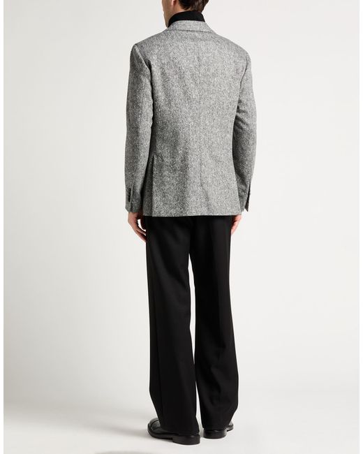 Lardini Gray Blazer Virgin Wool for men