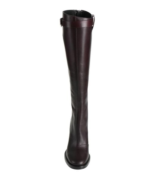 Ann Demeulemeester Brown Boot Leather
