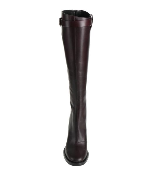 Ann Demeulemeester Brown Boot Leather