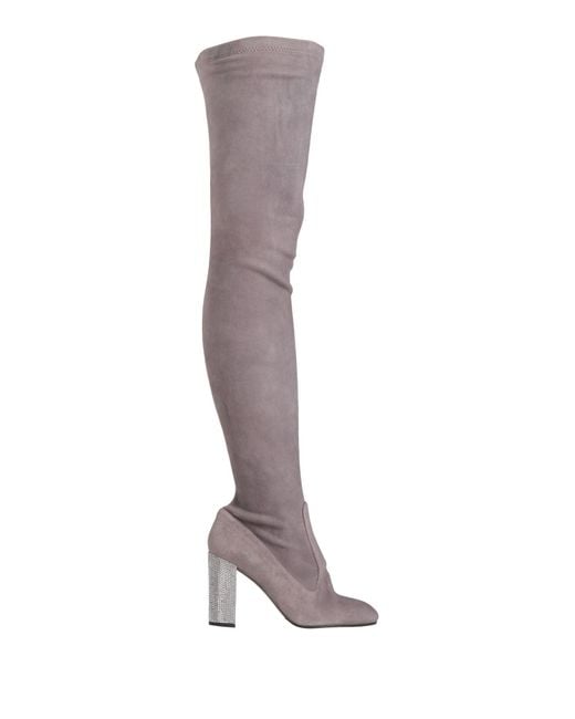 Rene Caovilla Brown Boot Leather
