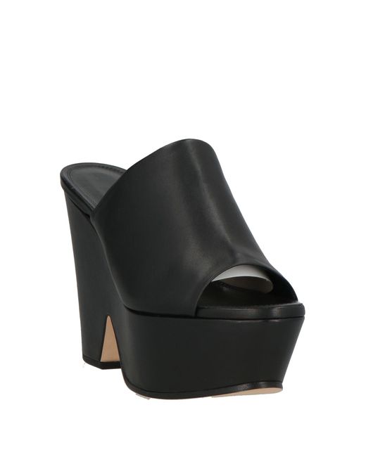Victoria Beckham Black Sandale