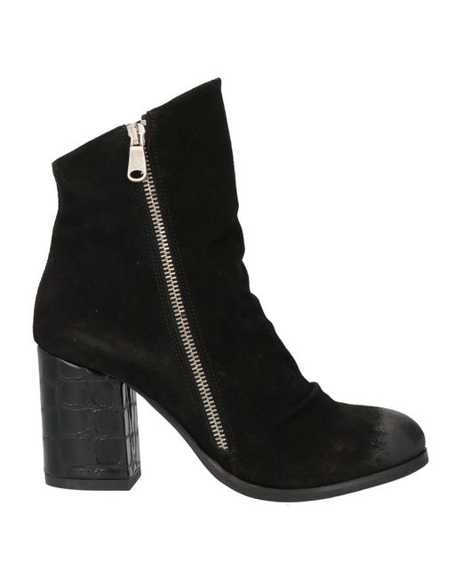 Mimmu Black Ankle Boots