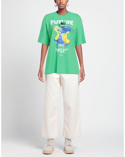MSGM Green T-shirt