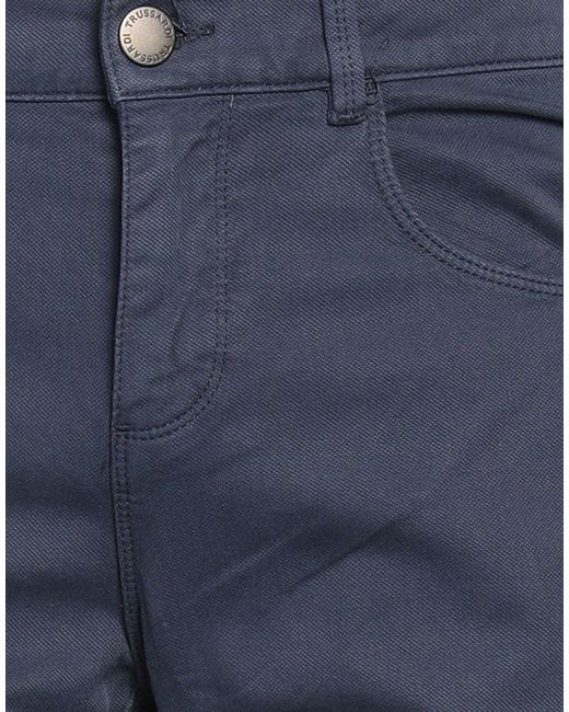 Trussardi Blue Pants for men