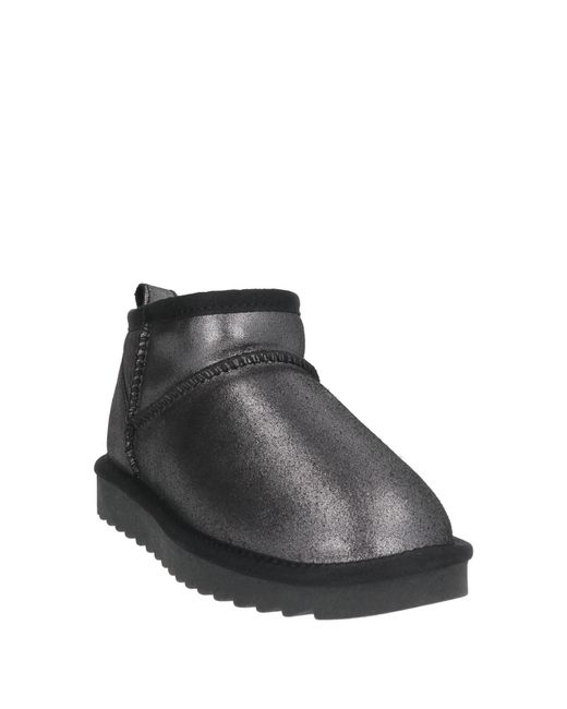 Colors Of California Gray Ankle Boots