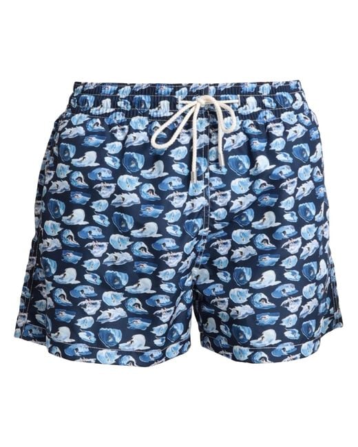 ARRELS Barcelona Swim Trunks in Blue for Men