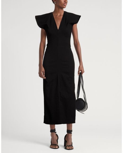 Uma Wang Black Maxi Dress