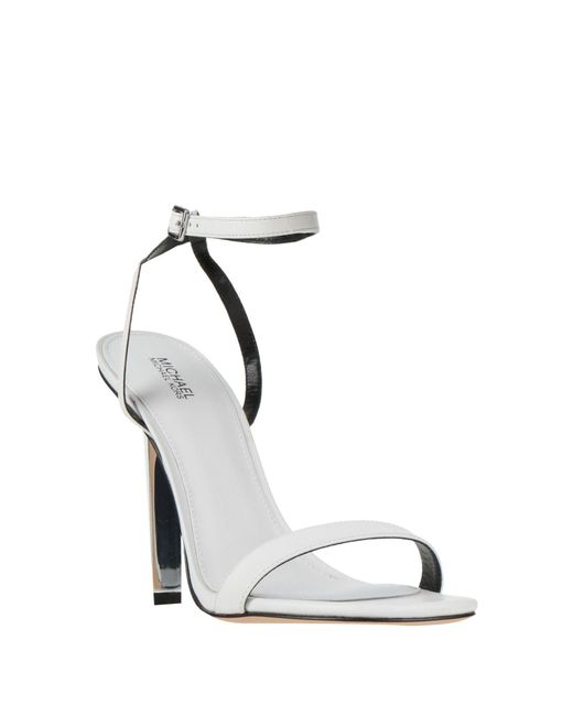 MICHAEL Michael Kors White Sandals