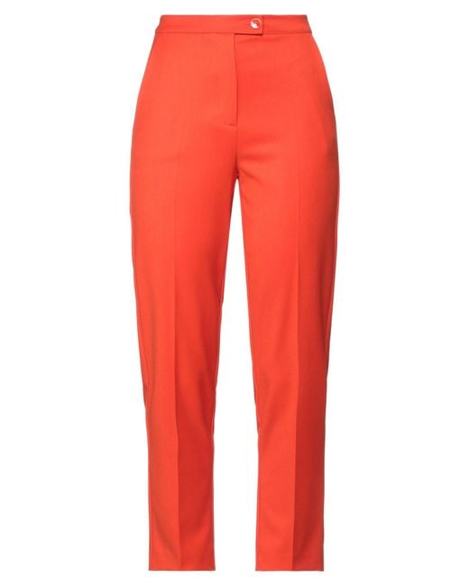 Patrizia Pepe Red Pants