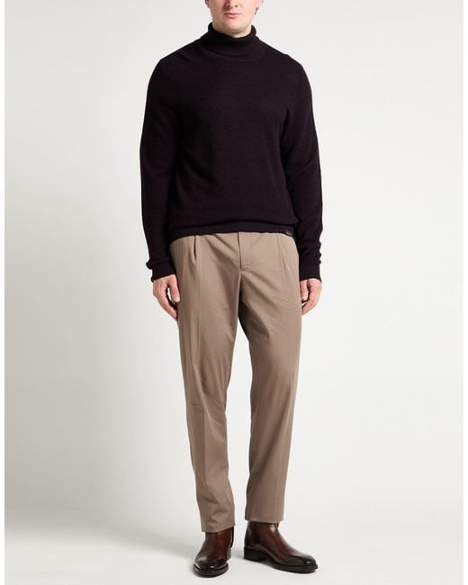 Brooksfield Black Turtleneck for men