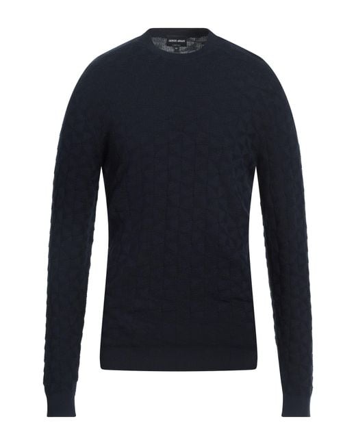Pullover Giorgio Armani de hombre de color Blue