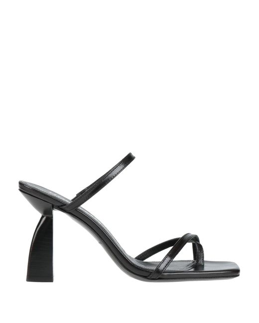 Sandalias de dedo NODALETO de color Black